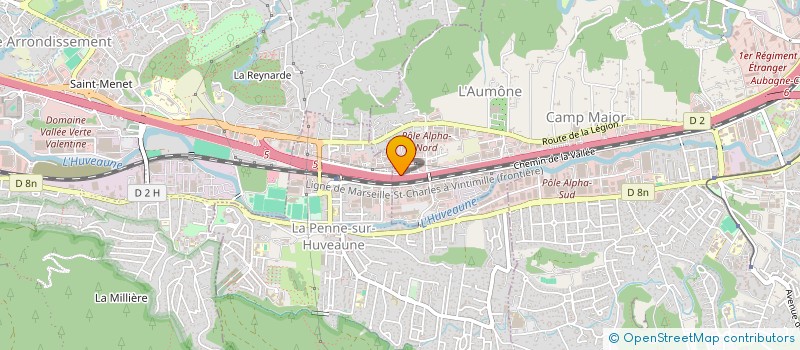 localisation de l'entreprise SAUTERELLE ET CIE  MARSEILLE