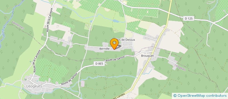 localisation de l'entreprise SAUTERNES, MON VILLAGE  SAUTERNES