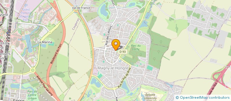 localisation de l'entreprise SAUTHAT-BONNAT à MAGNY-LE-HONGRE