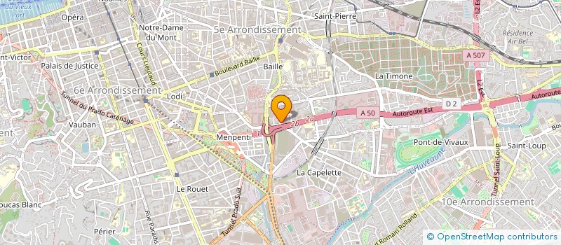 localisation de l'entreprise SAUTRON CREST INDIVISION à MARSEILLE