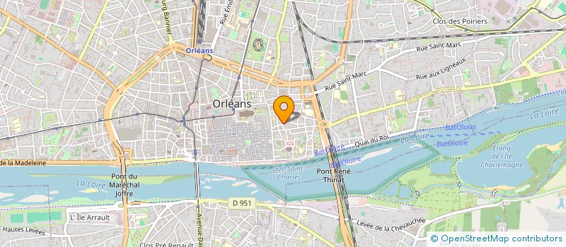 localisation de l'entreprise SAUVAGE à ORLEANS