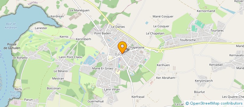 localisation de l'entreprise SAUVAGE-CADRAN  BADEN