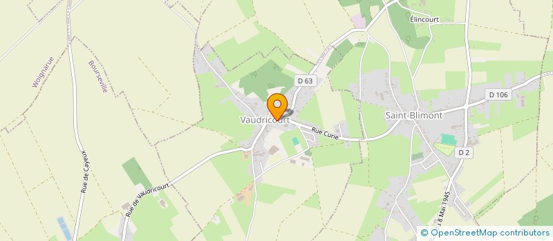 localisation de l'entreprise SAUVAGE JESSY  VAUDRICOURT