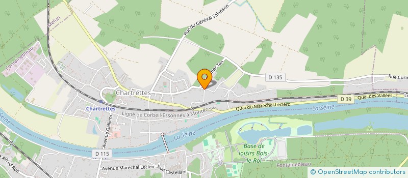 localisation de l'entreprise SAUVAGE PAR NATURE  CHARTRETTES