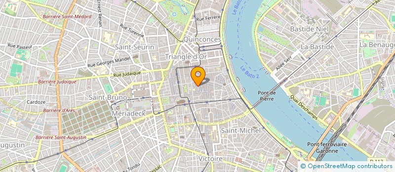 localisation de l'entreprise SAUVAGEONNES GROUP  BORDEAUX