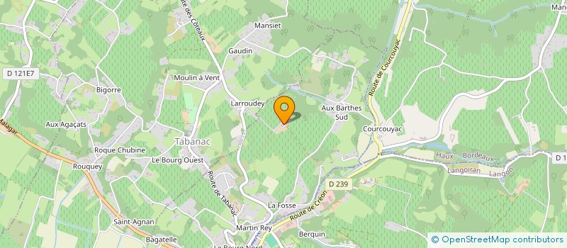 localisation de l'entreprise SAUVAGINE  LE TOURNE