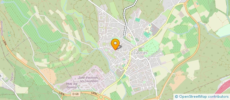 localisation de l'entreprise SAUVAI COSMETICS  CASTRIES