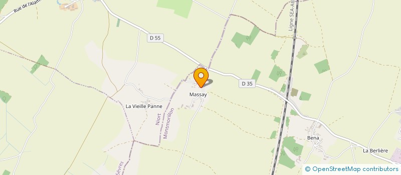 localisation de l'entreprise SAUVAITRE FRERES à CHAUNAY