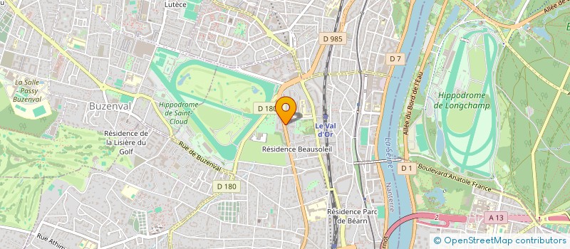 localisation de l'entreprise SAUVALE COMPAGNIE à SAINT-CLOUD