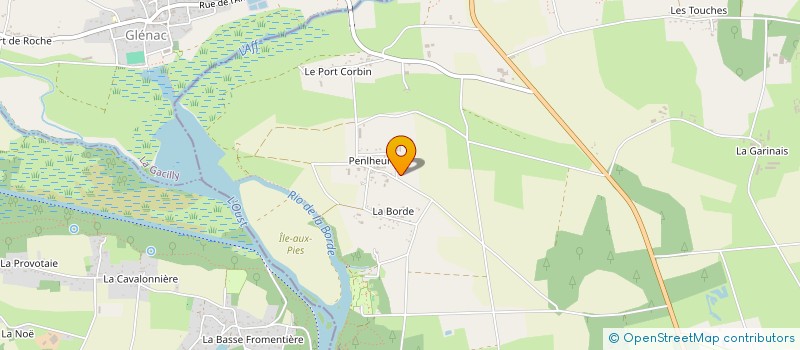 localisation de l'entreprise SAUVANNE  BAINS-SUR-OUST