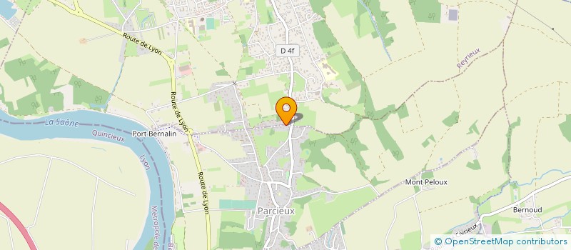 localisation de l'entreprise SAUVAT PLOMBERIE à FRANCHELEINS