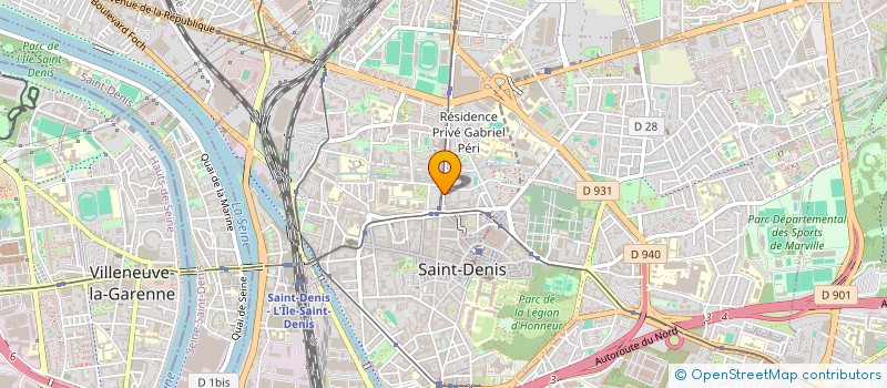 localisation de l'entreprise SAUVE EXPERTISES  SAINT-DENIS