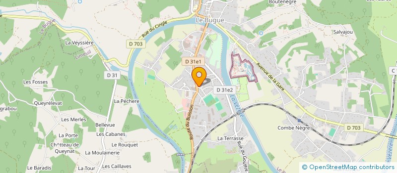 localisation de l'entreprise SAUVE LIONEL à LE BUGUE