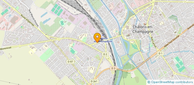 localisation de l'entreprise SAUVE QUI PEUT  CHALONS-EN-CHAMPAGNE