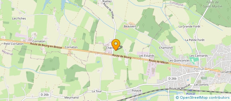 localisation de l'entreprise SAUVE QUI PEUT  CURTAFOND