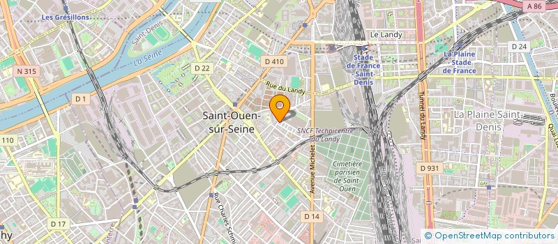 localisation de l'entreprise SAUVE QUI PEUT à SAINT-OUEN-SUR-SEINE