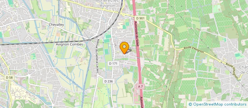 localisation de l'entreprise SAUVE TON AUTO  MORIERES-LES-AVIGNON