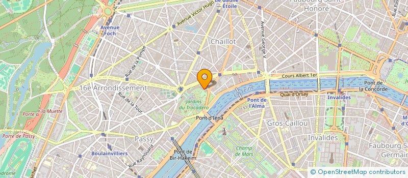 localisation de l'entreprise SAUVEGARD EX VOTO MARIN & FLUV à PARIS 16