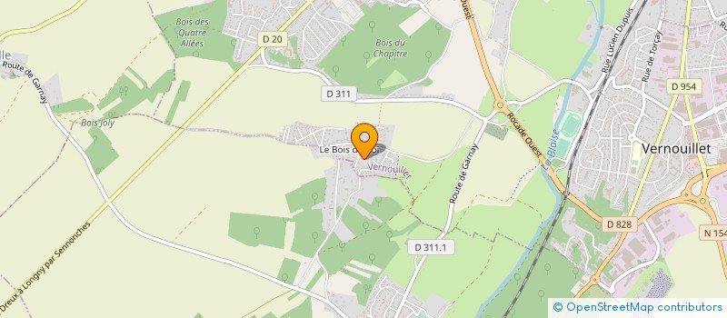 localisation de l'entreprise SAUVEGARDE 28 à CHERISY