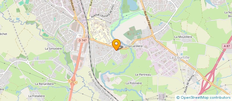 localisation de l'entreprise SAUVEGARDE 85 à LA ROCHE-SUR-YON