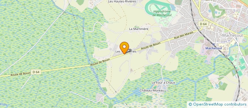 localisation de l'entreprise SAUVEGARDE  MACHECOUL-SAINT-MEME