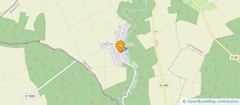 localisation de l'entreprise SAUVEGARDE DE L'ABBAYE DE NESLE-LA-REPOSTE  NESLE-LA-REPOSTE