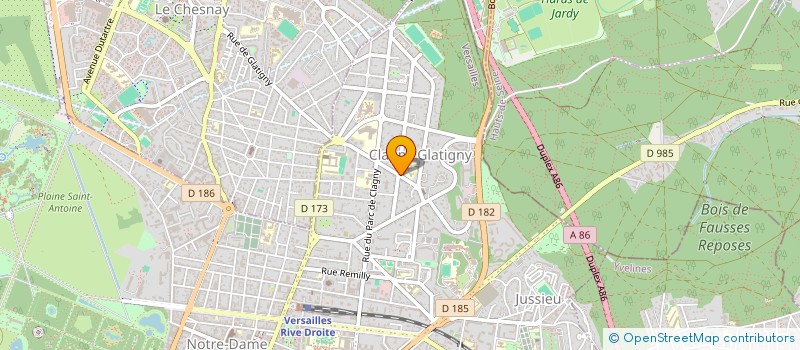 localisation de l'entreprise SAUVEGARDE DE L'ENFANCE DE L'ADOLESCENCE ET DE L'ADULTE EN YVELINES à VERSAILLES