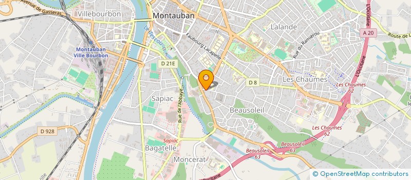 localisation de l'entreprise SAUVEGARDE DE L'ENFANCE HAUTE-OCCITANIE à MONTAUBAN