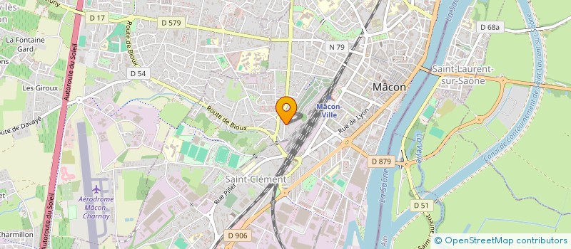 localisation de l'entreprise SAUVEGARDE DE SOUFLOT ET DU PATRIMOINE MACONNAIS à MACON