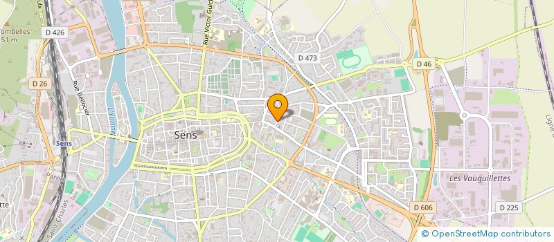 localisation de l'entreprise SAUVEGARDE DES EGLISES DU SENONAIS à SENS