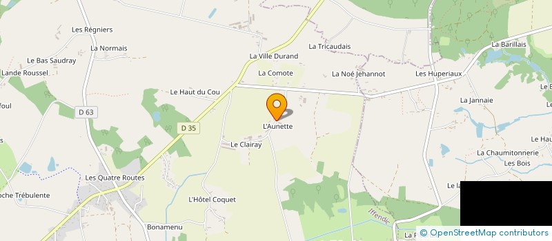 localisation de l'entreprise SAUVEGARDE DES FORETS PRIMAIRES  IFFENDIC