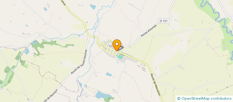 localisation de l'entreprise SAUVEGARDE DU MOULIN D'ENGAUTHE  MONFORT