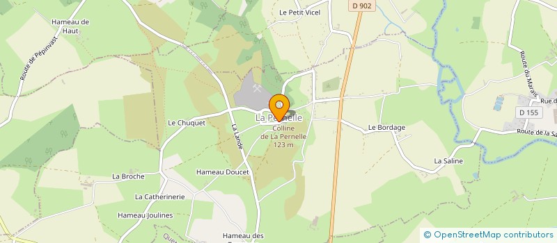 localisation de l'entreprise SAUVEGARDE DU PATRIMOINE DE LA PERNELLE  LA PERNELLE