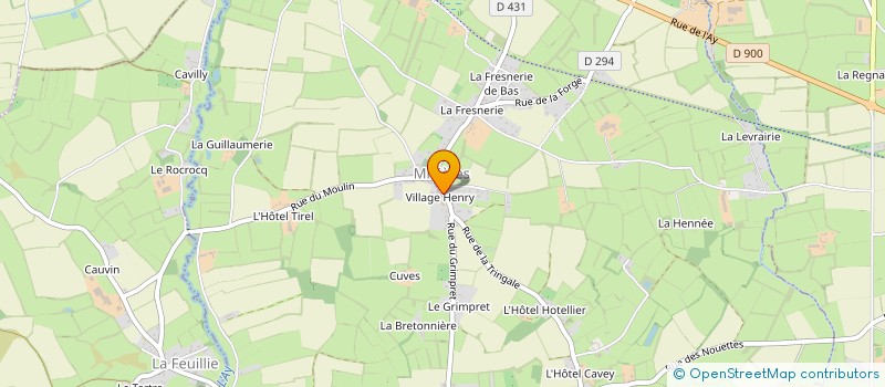 localisation de l'entreprise SAUVEGARDE DU PATRIMOINE DE MILLIERES à MILLIERES