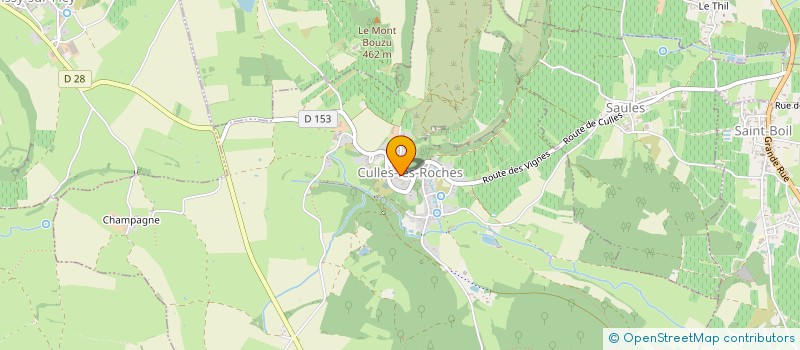 localisation de l'entreprise SAUVEGARDE DU PRIEURE DU PULEY à LE PULEY