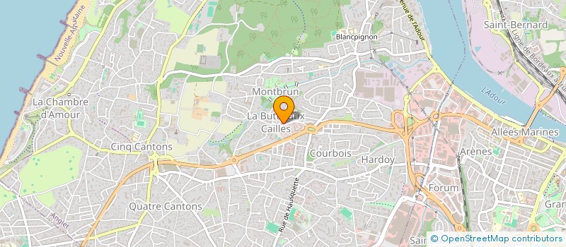 localisation de l'entreprise SAUVEGARDE ENFANCE ADULTE PAYS BASQUE à ANGLET