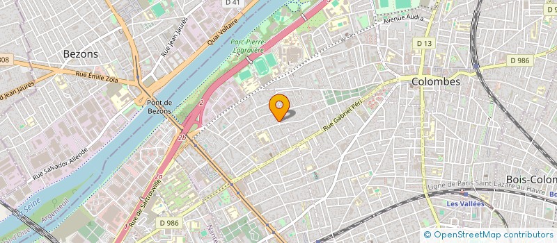 localisation de l'entreprise SAUVEGARDE ET DEVELOPPEMENT DES ENTREPRISES à COLOMBES