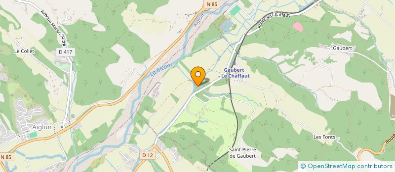 localisation de l'entreprise SAUVEGARDE ET MISE EN VALEUR DU PATRIMOINE DE GAUBERT à DIGNE-LES-BAINS