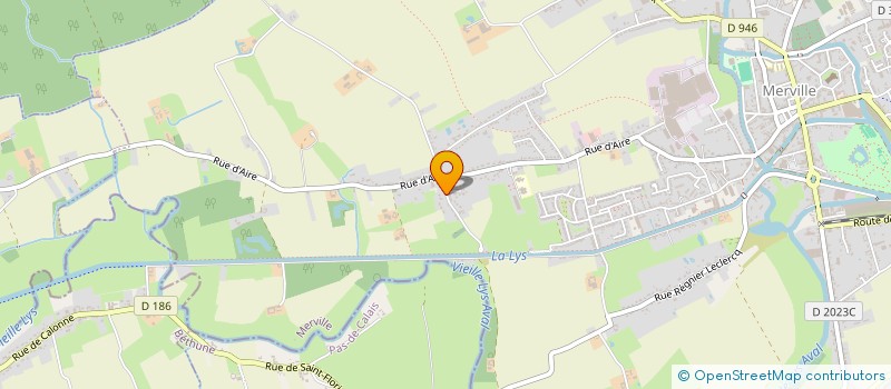 localisation de l'entreprise SAUVEGARDE NOTRE DAME DU SART NOTRE DAME DES AFFLIGES  MERVILLE