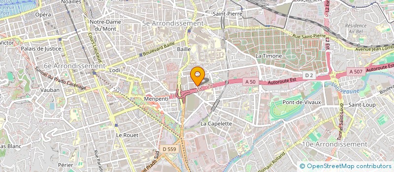 localisation de l'entreprise SAUVEGARDE PLUS à MARSEILLE