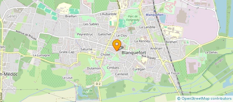 localisation de l'entreprise SAUVEGARDE QUALITE VIE BOURG BLANQUEFORT à BLANQUEFORT