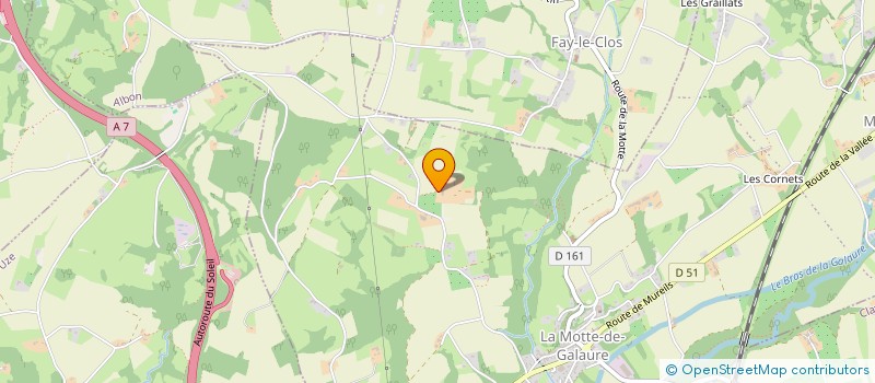 localisation de l'entreprise SAUVEGARDE TELEALARME FRANCE   S.T.F.  FAY LE CLOS