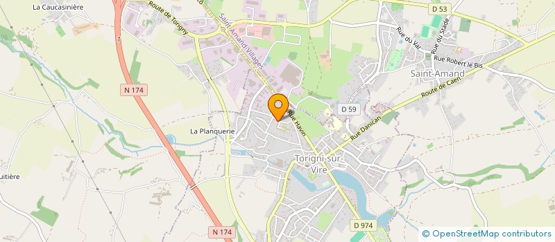 localisation de l'entreprise SAUVEGARDONS LA CHAPELLE DE LA MAISON DE RETRAITE  TORIGNY-LES-VILLES