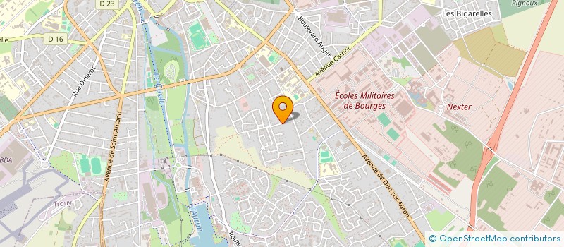 localisation de l'entreprise SAUVEGARDONS NOTRE DAME DE BOURGES  BOURGES