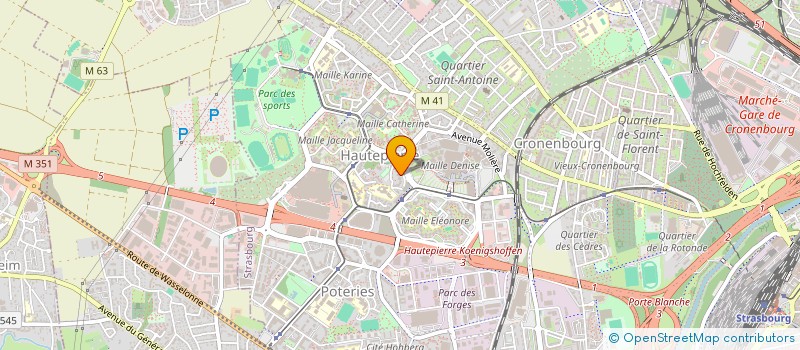 localisation de l'entreprise SAUVER LE MONDE à STRASBOURG