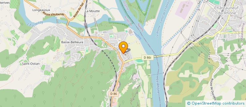 localisation de l'entreprise SAUVER VIVIERS à VIVIERS