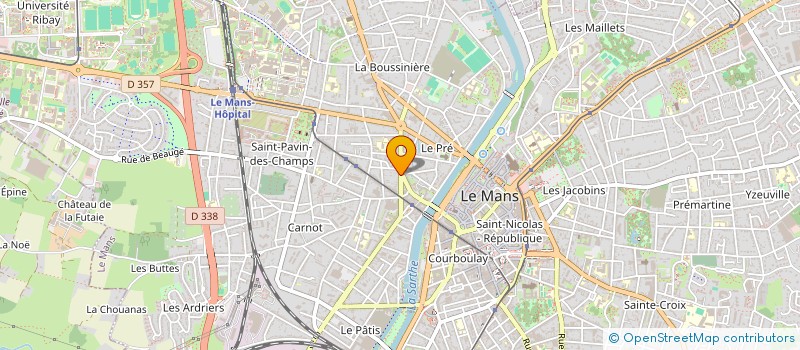 localisation de l'entreprise SAUVES à LE MANS