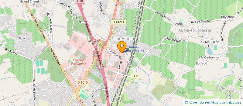 localisation de l'entreprise SAUVESTRE NIETO à SAINT-ANDRE-DE-CUBZAC