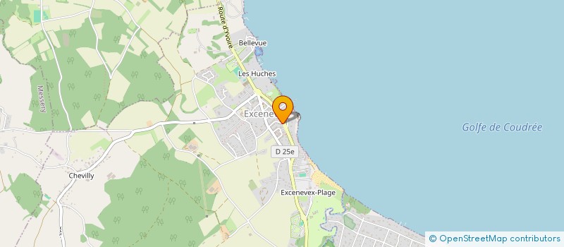 localisation de l'entreprise SAUVETAGE GALGOS&PODS  EXCENEVEX