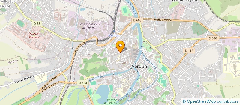 localisation de l'entreprise SAUVETAGE SPORTIF ADULTE à VERDUN